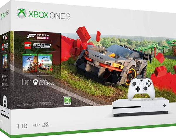 Consola Xbox One S 1TB + Forza Horizon 4 y Lego DLC - Bundle Edition